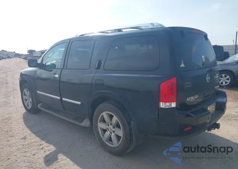 2012 Nissan Armada Platinum из США, поврежденный, VIN 5N1BA0NF2CN621228